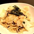 ルシリリ's cooksnap of when they made 春キャベツと塩昆布の超節約オイルパスタ♪.