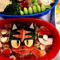 お団子さん's cooksnap of when they made ☆キャラ弁 ポケモン ニャビー.