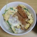 puyo_e's cooksnap of when they made 麺つゆで簡単なカツ丼！Вкусно！.