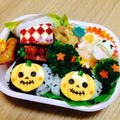 きたさくさん's cooksnap of when they made 幼稚園 お弁当 キャラ弁♡ハロウィン3.