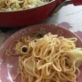 kocchi1978's cooksnap of when they made たらこと塩昆布のバター焼そば.