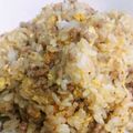 ぽるむ's cooksnap of when they made 冷やご飯と挽肉で 簡単チャーハン.