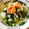 ryu☆ryu's cooksnap of when they made 炙り明太茶漬け.