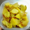 ＊鬼灯＊'s cooksnap of when they made 【常備菜】さつま芋と林檎のサッパリお酢煮.