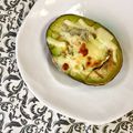 ふたごゆき's cooksnap of when they made とろ～りシラスinアボカドココット.
