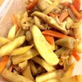 マダムかすみん's cooksnap of when they made マコモダケのきんぴら.