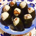 ゆにこーん☆'s cooksnap of when they made 肉食満足☆唐揚げマヨおにぎり☆.