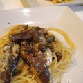 るちあママ's cooksnap of when they made ドライトマトとオイルサーディンのパスタ.