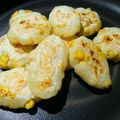 nachichoco's cooksnap of when they made 離乳食後期〜ジャガイモとモロコシおやき〜.