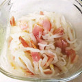 クックVDIUNF☆'s cooksnap of when they made 簡単！大根とベーコンの甘酢マヨ和え。.