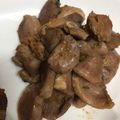mic0711's cooksnap of when they made 簡単☆砂肝炒め.