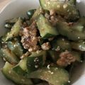 Yokchina's cooksnap of when they made 担々キュウリ.