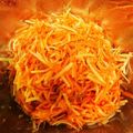 三つ葉つくし's cooksnap of when they made 超簡単！ りんごとにんじんのサラダ.