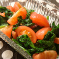 mybinue's cooksnap of when they made ほうれん草とトマトの中華風サラダ.