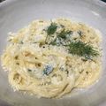 クックN2SUB1☆'s cooksnap of when they made 塩レモンのクリームパスタ ディル風味.
