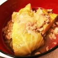 ☆ichika＊☆'s cooksnap of when they made 簡単！キャベツと豚肉の重ねレンジ蒸し.