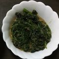 白幡紀子's cooksnap of when they made ほうれん草のごまあえ.