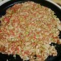 アンソニ〜とマッキー's cooksnap of when they made 土手なしもんじゃ！.