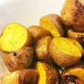 cafee's cooksnap of when they made 簡単！新じゃがとニンニクのロースト.