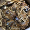 やんしゅ's cooksnap of when they made パパでもできる☆鯖缶としめじのアヒージョ.