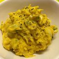 cookworld's cooksnap of when they made かぼちゃとベーコンのサラダ.