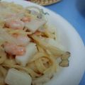 riza59's cooksnap of when they made 牛乳でさっぱり❤️魚介のクリームパスタ.