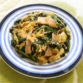 えれぼん's cooksnap of when they made 簡単☆ほうれん草&たまご炒め（ベーコン）.