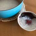 あも食べたい's cooksnap of when they made る～たんの離乳食ー【ル・クルーゼ】でお粥.