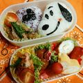 yaio's cooksnap of when they made 簡単キャラ弁☆スヌーピー.