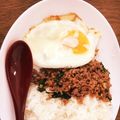 nakataka先生's cooksnap of when they made タイのストリートフード。豚とバジルの炒め.