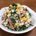 ままばなな1020's cooksnap of when they made おからとひじきとチーズ、満点サラダ.