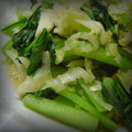 かき氷's cooksnap of when they made 青菜とキャベツのショウガ炒め.