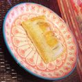ちぃくぼ's cooksnap of when they made 火は不使用！超簡単★チョコバナナパイ.
