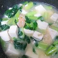 チレット's cooksnap of when they made 小松菜と豆腐の煮込み.