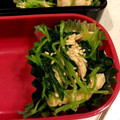 ゆうみっこ's cooksnap of when they made 小さな一皿♪ささみとみつばの辛子醤油あえ.