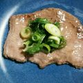 クックEGIVJ7☆'s cooksnap of when they made 簡単おつまみ♪ねぎ塩牛タン.