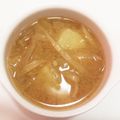 ♡mio1216♡'s cooksnap of when they made じゃが芋と玉ねぎの味噌汁.