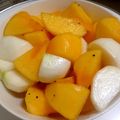  しー's cooksnap of when they made 柿とかぶの浅漬けサラダ.