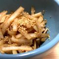 mei924's cooksnap of when they made 捨てないで！大根&人参の皮きんぴら.