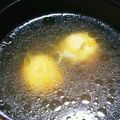 まあちゃんとペロ's cooksnap of when they made 鶏団子と長芋のお吸い物.