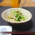 ダイナマイト漆黒's cooksnap of when they made パクチーたっぷり☆鶏皮エスニックサラダ.