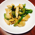 きむりん☆'s cooksnap of when they made 簡単☆鶏むね肉とピーマンの中華風炒め.