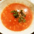kyosukey's cooksnap of when they made 簡単コンソメトマトスープ.