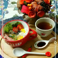 sakuraロゼット's cooksnap of when they made 休日の娘の手作りプリティーハムエッグ.