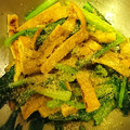 もりしげ屋's cooksnap of when they made ほうれん草と薄上げの和え物.