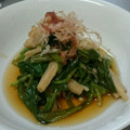 miyarobo's cooksnap of when they made ホウレン草とえのきのつるっと煮浸し.