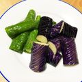 クックEESIV0☆'s cooksnap of when they made 京野菜 伏見ひも茄子の揚げ浸し.