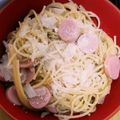 （＊あωや＊）'s cooksnap of when they made (ひとり飯)牛乳で作るクリームパスタ.