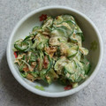 うぐいす♪'s cooksnap of when they made 茗荷と胡瓜のマヨポンおかか和え♬.