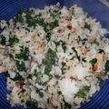さやニコニコ's cooksnap of when they made βカロチンたっぷり☆パセリチャーハン.
